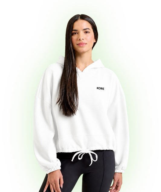 KORE Women’s Cropped Oversized Hoodie