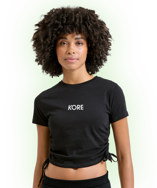 KORE Women’s Ruched Crop Top