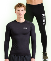 KORE Men’s Base Layer & Leggings Bundle