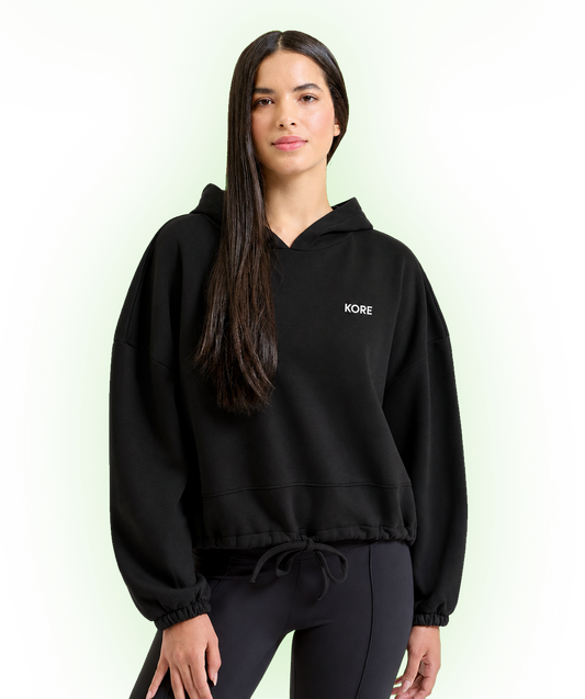 KORE Women’s Cropped Oversized Hoodie